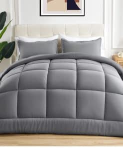 Edredón de microfibra hipoalergénico alternativo al plumón