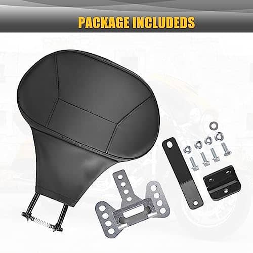 Respaldo Desmontable para Conductor Sresk para Harley - Imagen 10