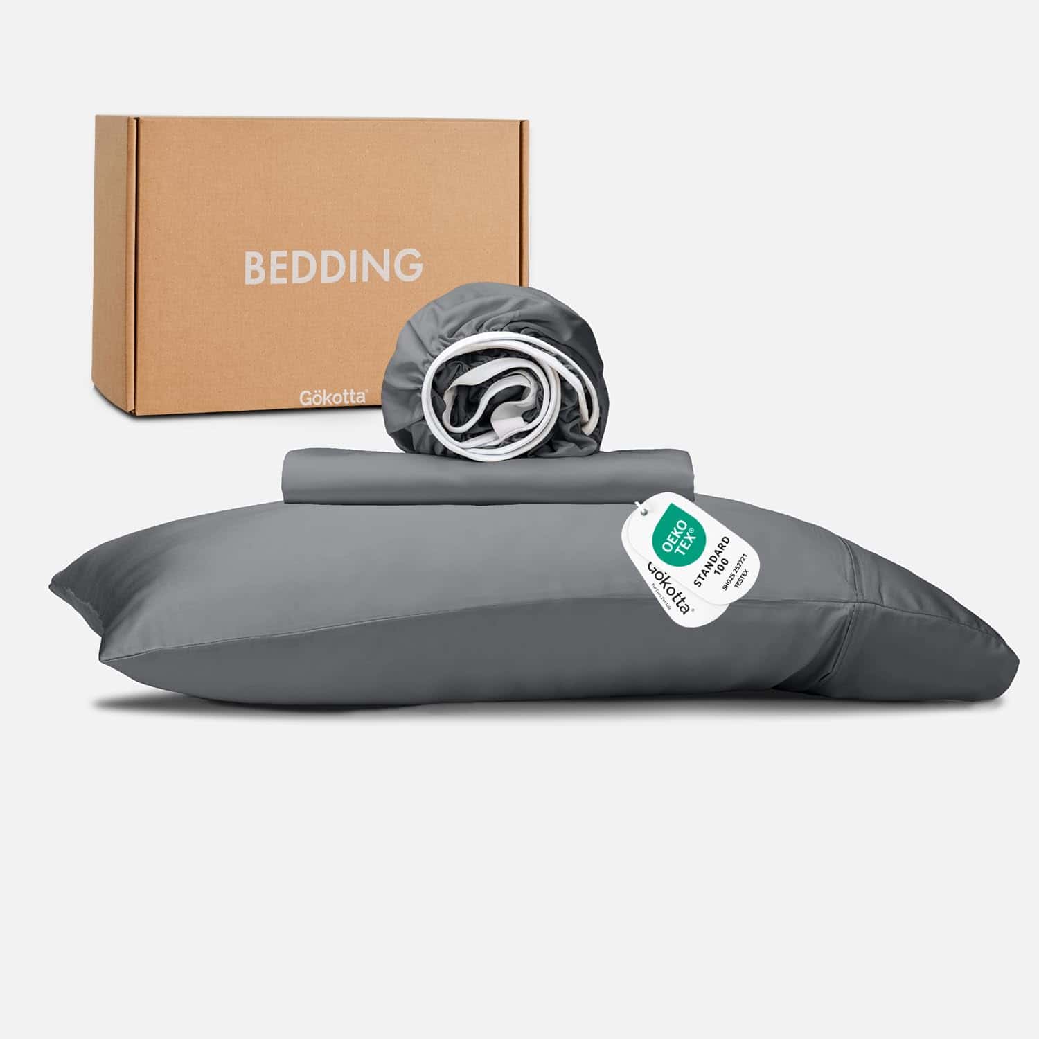 Juego de sábanas tamaño Twin XL GOKOTTA de 3 piezas, 100%