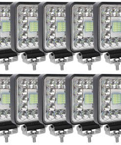 MUVKQC Luces LED para Tractores, 4.5 PULGADAS 123W Luces