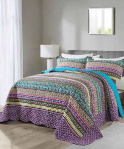 NEWLAKE Juego de Colchas de Algodón - Set de Colchas