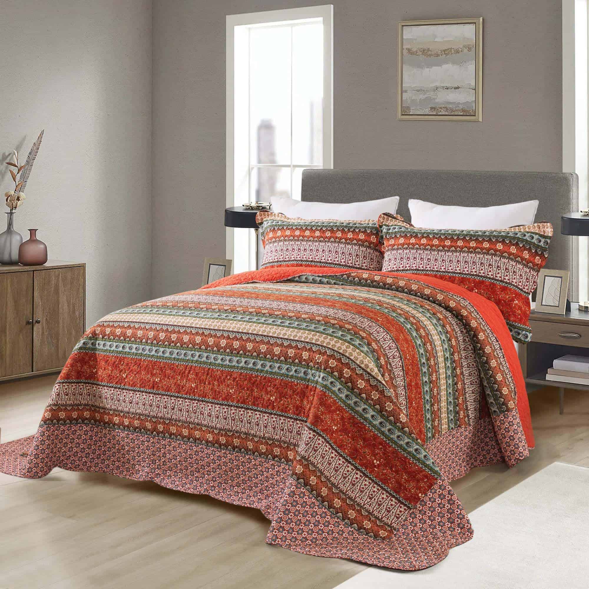 Juego de colchas acolchadas NEWLAKE - Juego de colchas - Imagen 10