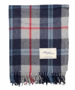 Manta de Viaje de Lana de Tartán Douglas Navy de The