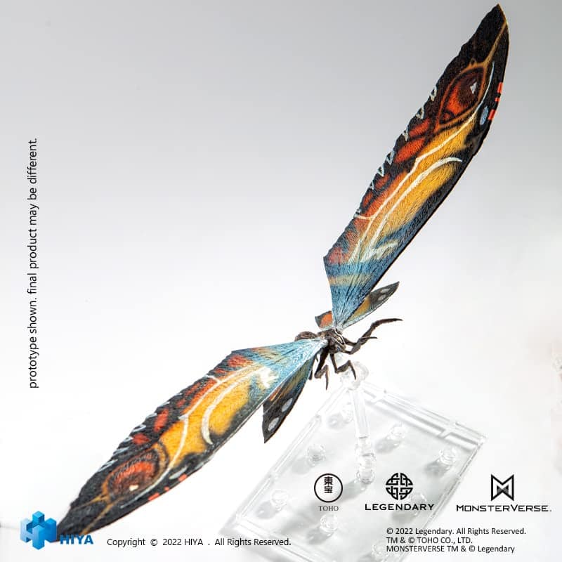 Figura de Acción Básica Exclusiva de Mothra de Hiya Toys - Imagen 5