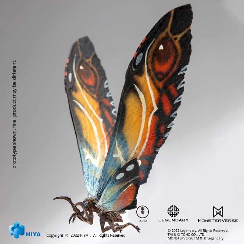 Figura de Acción Básica Exclusiva de Mothra de Hiya Toys - Imagen 7