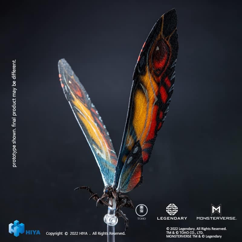 Figura de Acción Básica Exclusiva de Mothra de Hiya Toys - Imagen 8