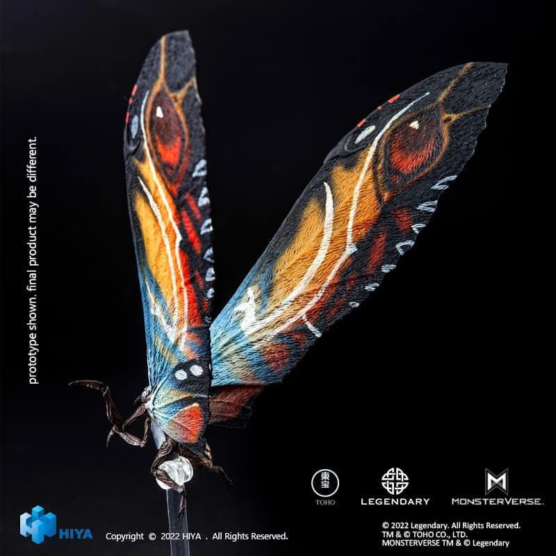 Figura de Acción Básica Exclusiva de Mothra de Hiya Toys - Imagen 6