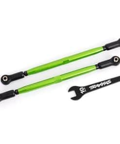 Traxxas 7897G Green Anodized Toe Links, 7075-T6 Alum (2):