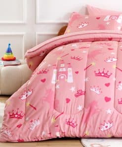 Juego de Edredones Gemelos Sonive Rosa, Juego de Ropa de