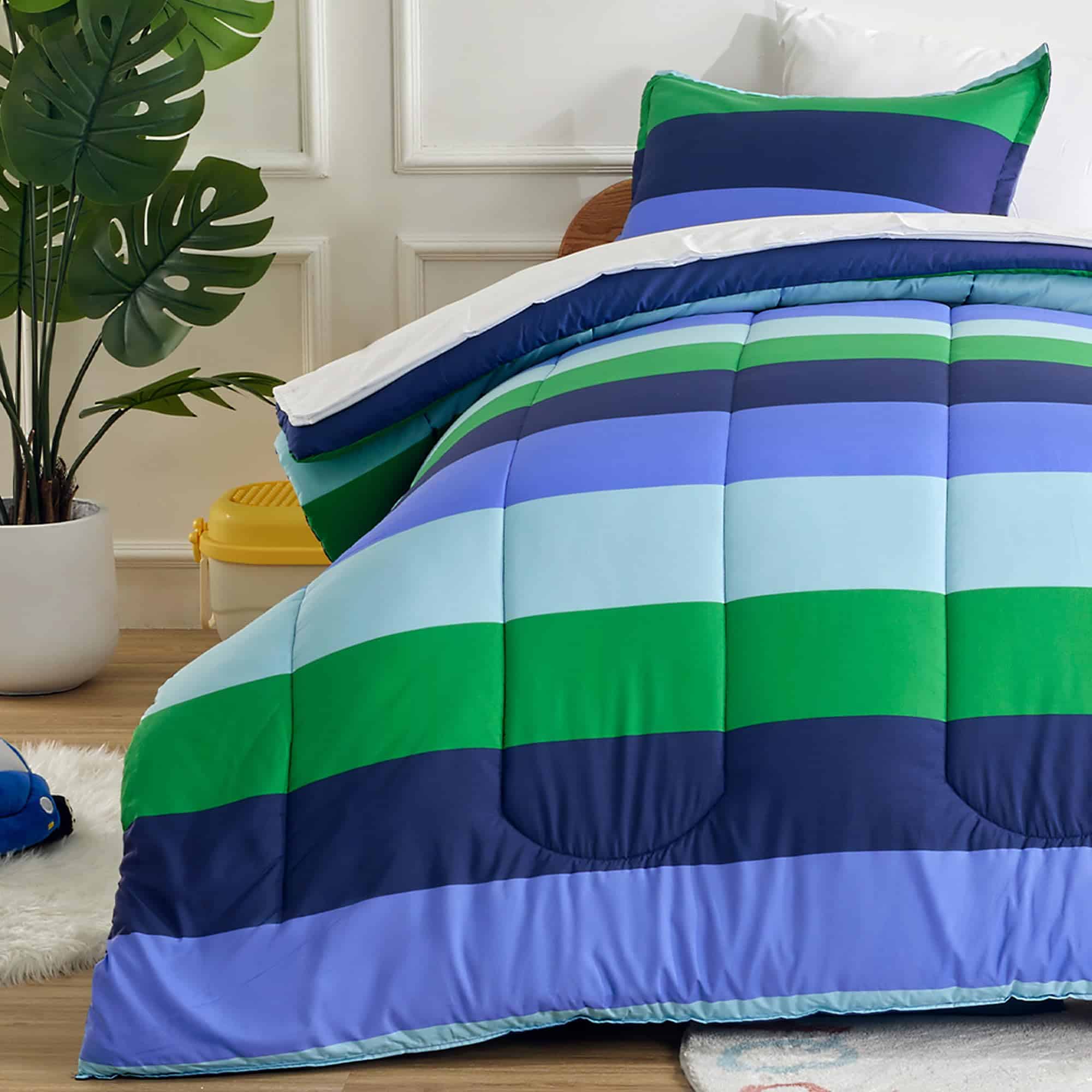 Set de Edredón para Niños y Adolescentes de 7 Piezas Tamaño