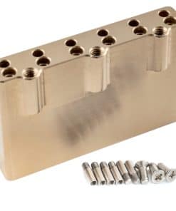 Bloque de trémolo de latón macizo de 54 mm (2-1/8 pulgadas)