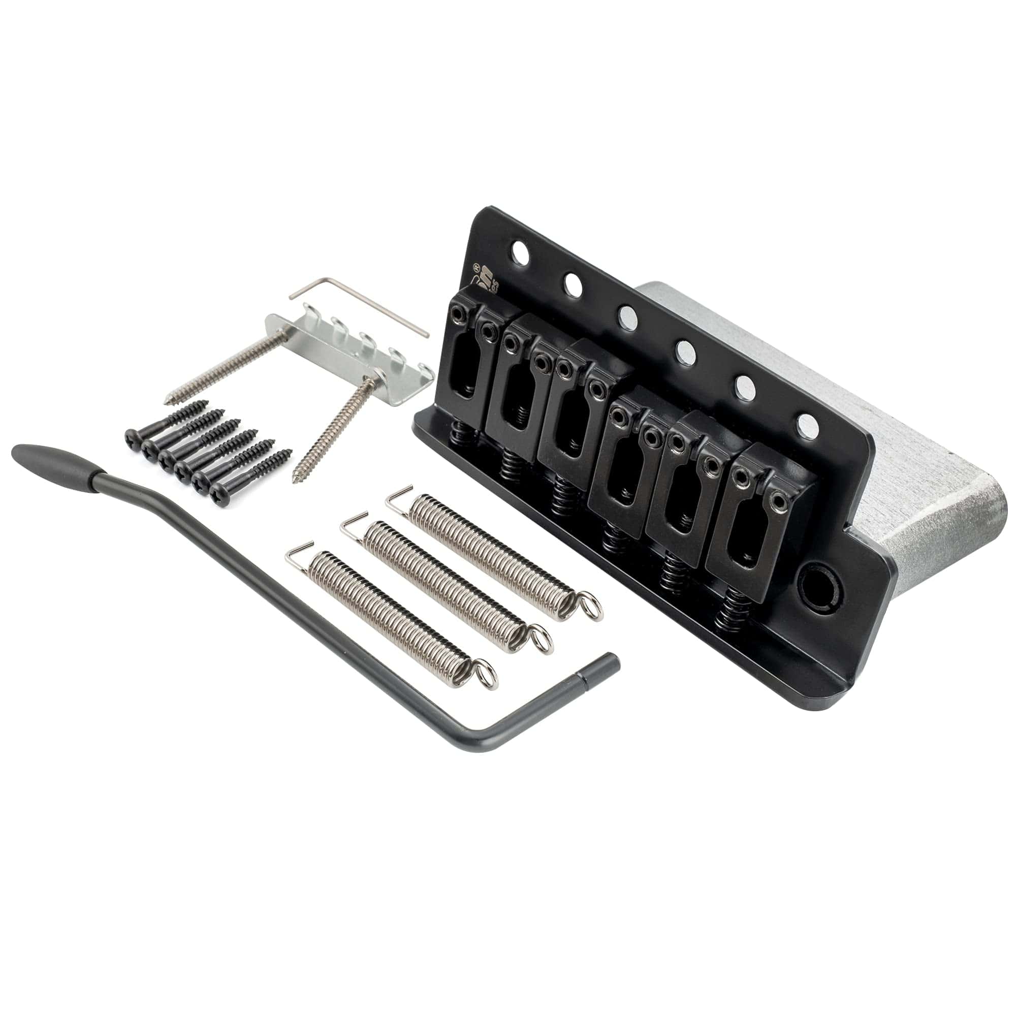 Puente de trémolo de guitarra estilo moderno con espaciado