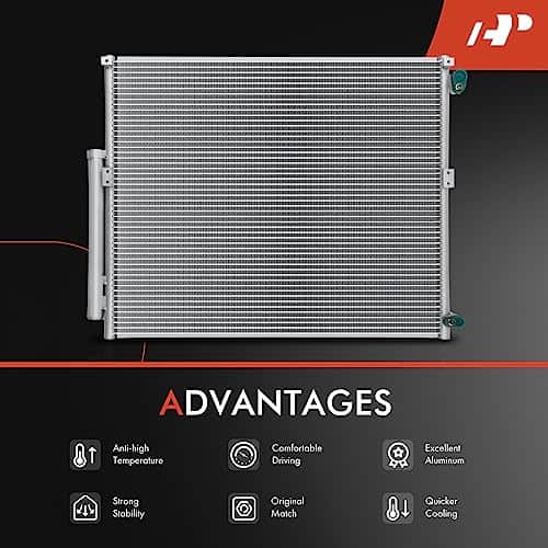 A-Premium Condensador de Aire Acondicionado A/C Compatible - Imagen 6
