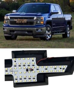 Emblema de rejilla delantera de coche con luz LED iluminada