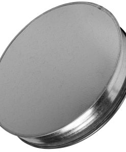 Tapón de extremo de conducto de acero galvanizado de 10