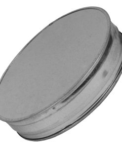 Capuchón de Extremo de Conducto de Acero Galvanizado de 10"