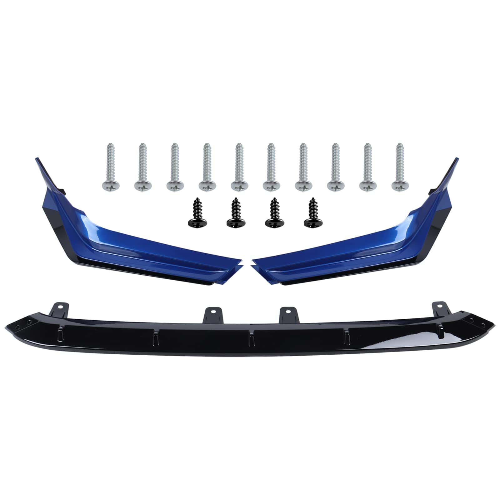 AUTOTOP 5PCS 11TH Front Bumper Lip Spoiler Lip Lower Bumper - Imagen 3