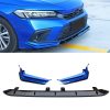 AUTOTOP 5PCS 11TH Front Bumper Lip Spoiler Lip Lower Bumper