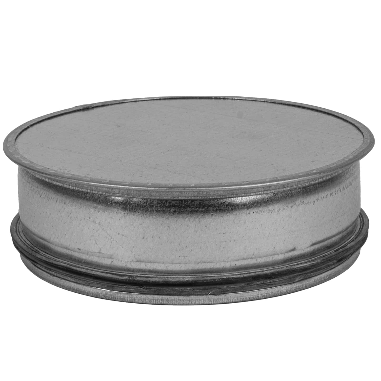 Tapón de extremo de conducto de acero galvanizado de 8" de - Imagen 4