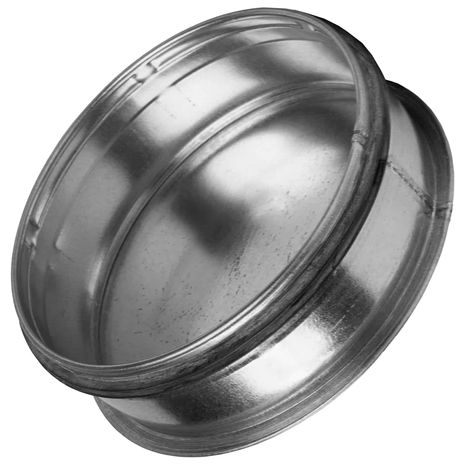Tapón de extremo de conducto de acero galvanizado de 8" de - Imagen 3
