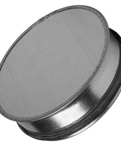 Tapón de extremo de conducto de acero galvanizado de 8" de