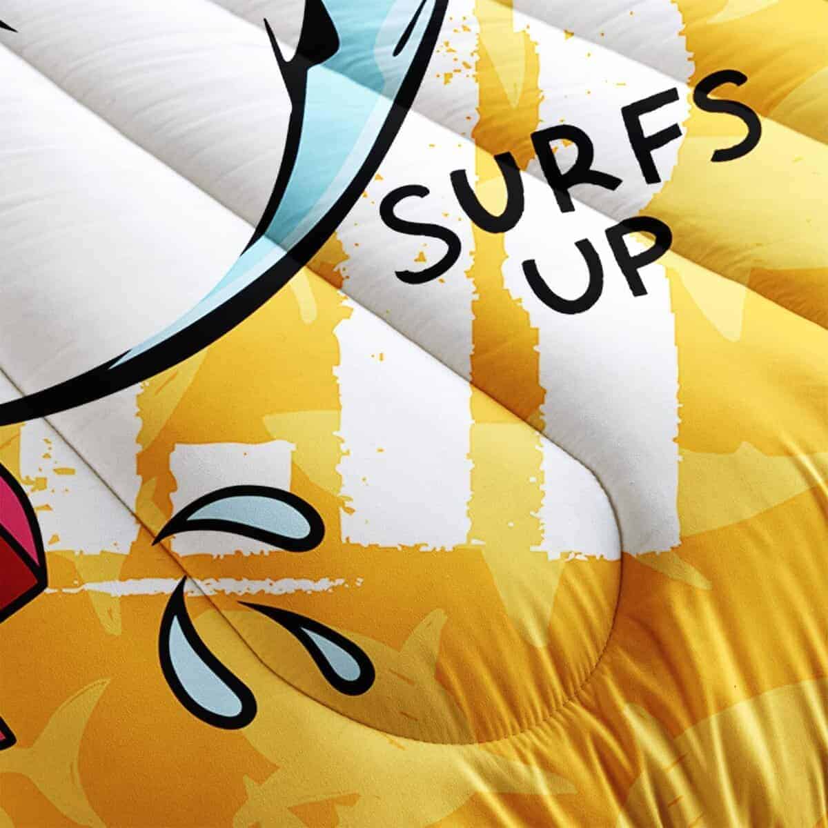 Juego de Edredón de Tiburón Divertido de Dibujos Animados, - Imagen 4