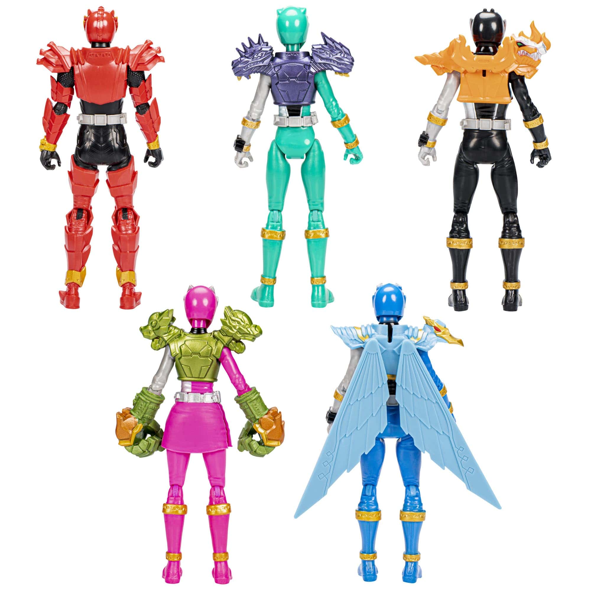 Power Rangers Dino Fury Team Up Pack, Figuras de Acción de - Imagen 3