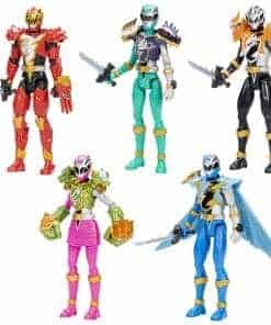 Power Rangers Dino Fury Team Up Pack, Figuras de Acción de