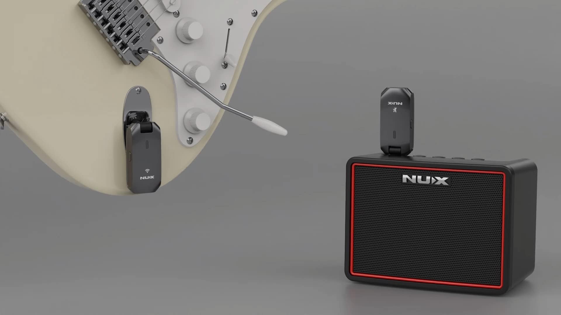 Sistema Inalámbrico de Guitarra NUX C-5RC 5.8GHz Transmisor - Imagen 8