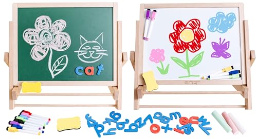 Caballete de Mesa para Niños - Pizarra Magnética de Mesa -