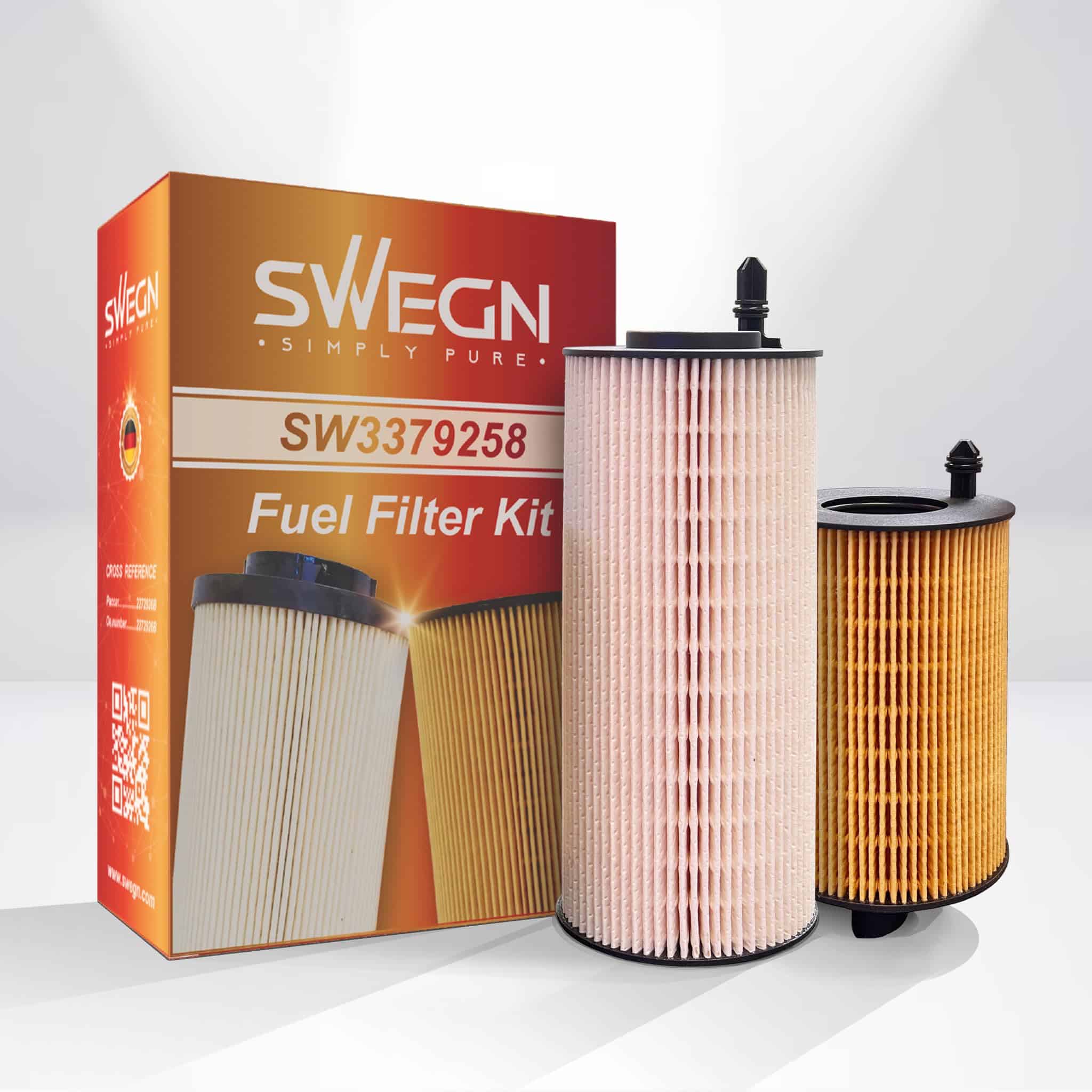 Kit de Filtro de Combustible Swegn SW3379258 Compatible con
