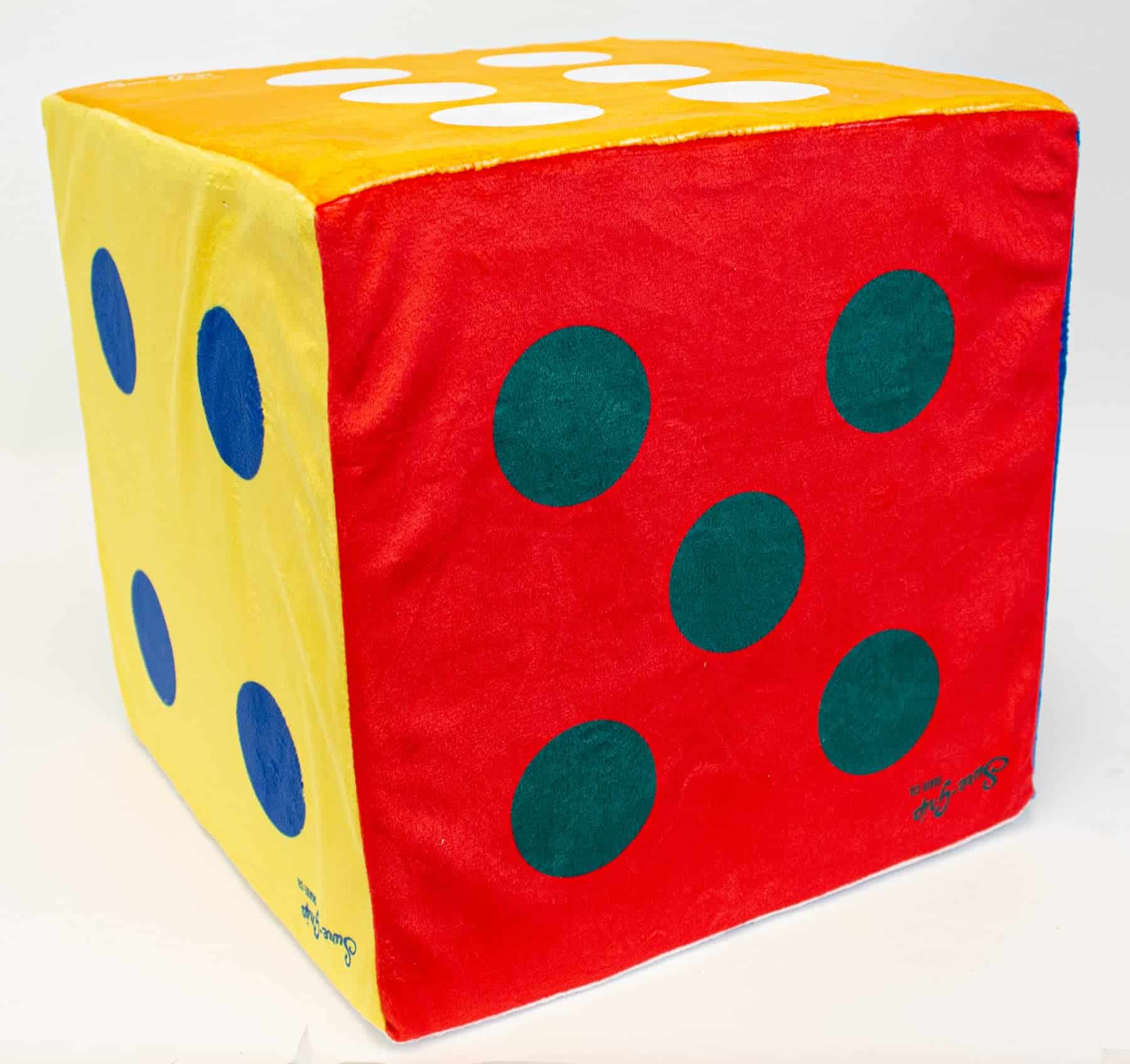 12" Dados de Espuma Grandes Peludos para Interiores o - Imagen 4