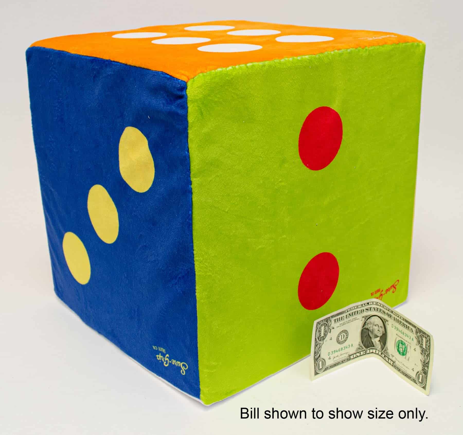 12" Dados de Espuma Grandes Peludos para Interiores o - Imagen 5