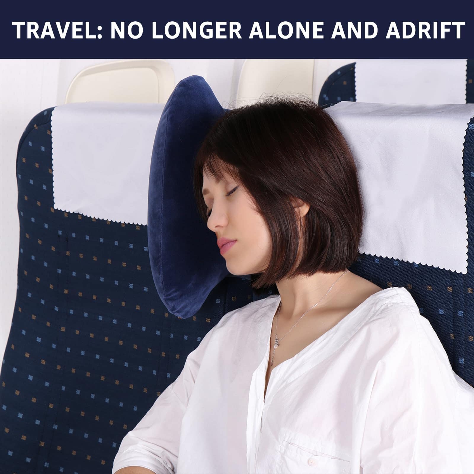 Cuello de Cojín de Viaje Lirios de Otoño - Juego de - Imagen 8