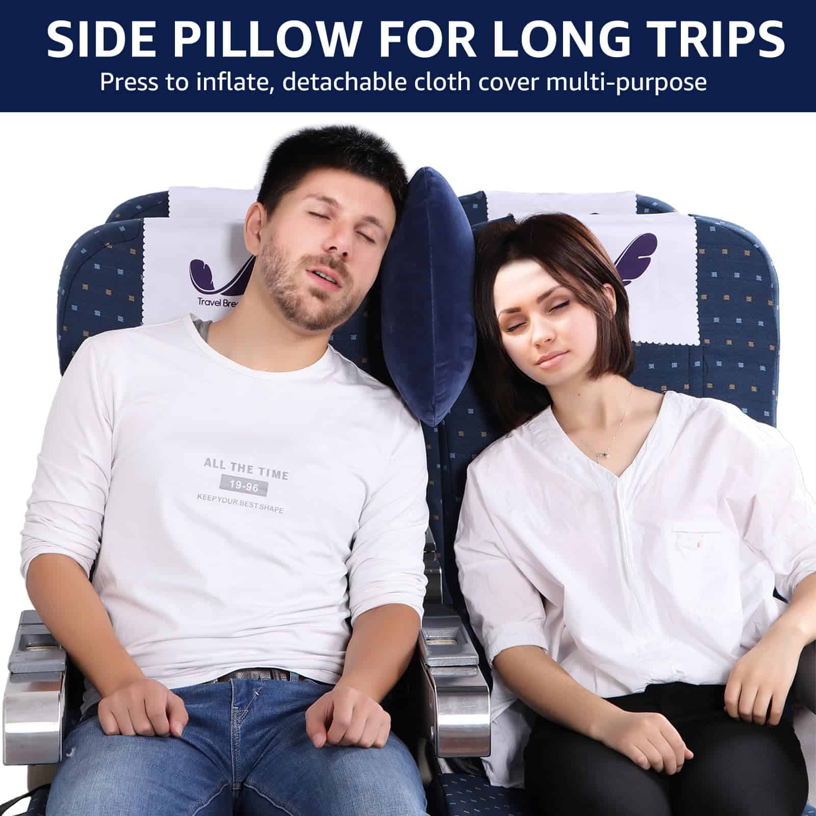 Cuello de Cojín de Viaje Lirios de Otoño - Juego de - Imagen 3