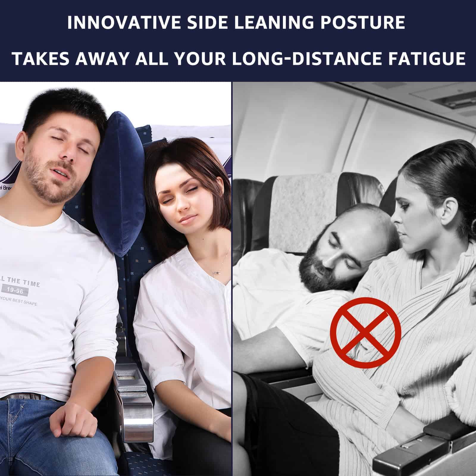 Cuello de Cojín de Viaje Lirios de Otoño - Juego de - Imagen 7