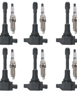 Conjunto de 6 Bujías de Iridio y 6 Bobinas de Encendido