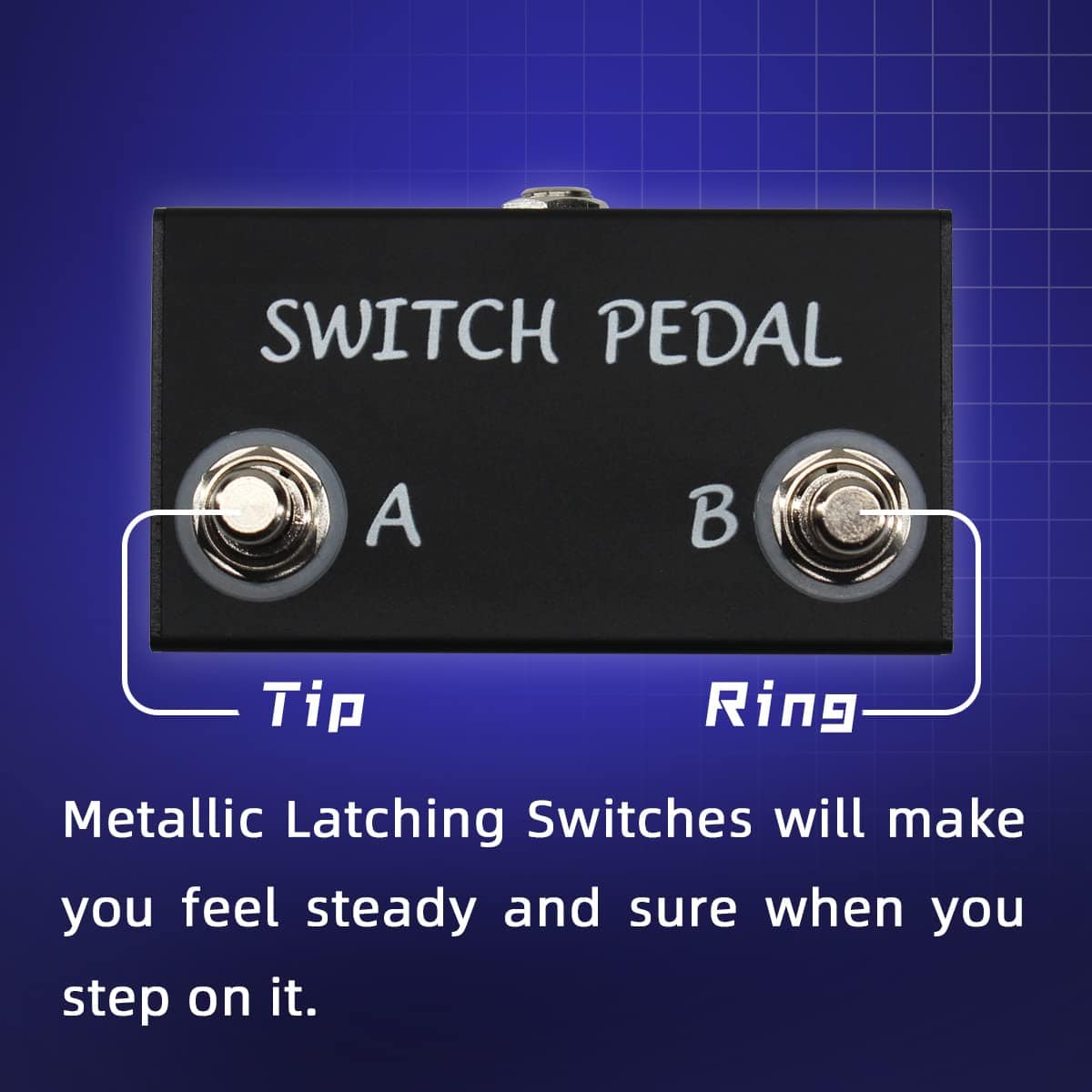 Pedal de Interruptor Dual Yueyinpu para Pedal de Efectos de - Imagen 3