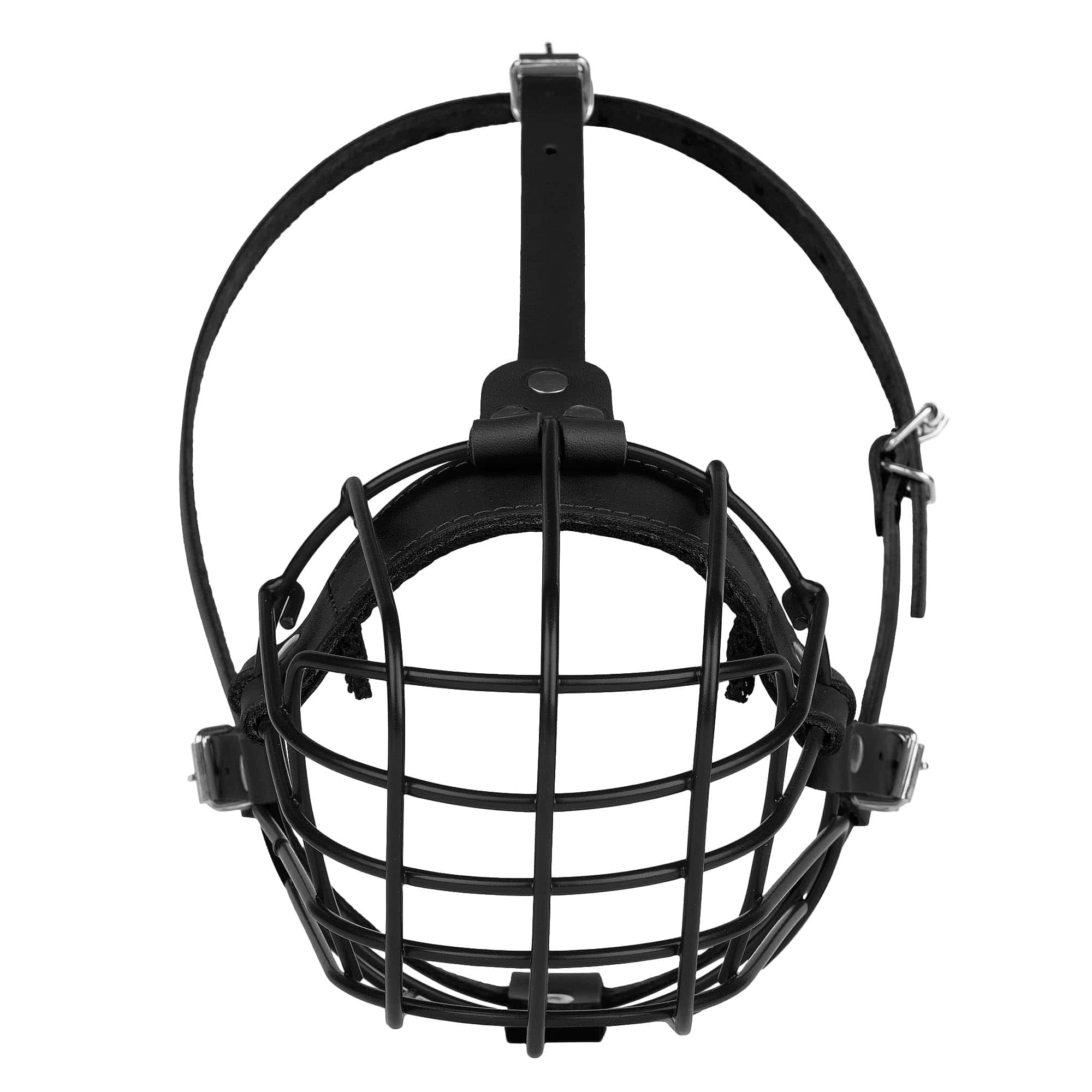 Bozal de metal transpirable en forma de cesta para perros - Imagen 8