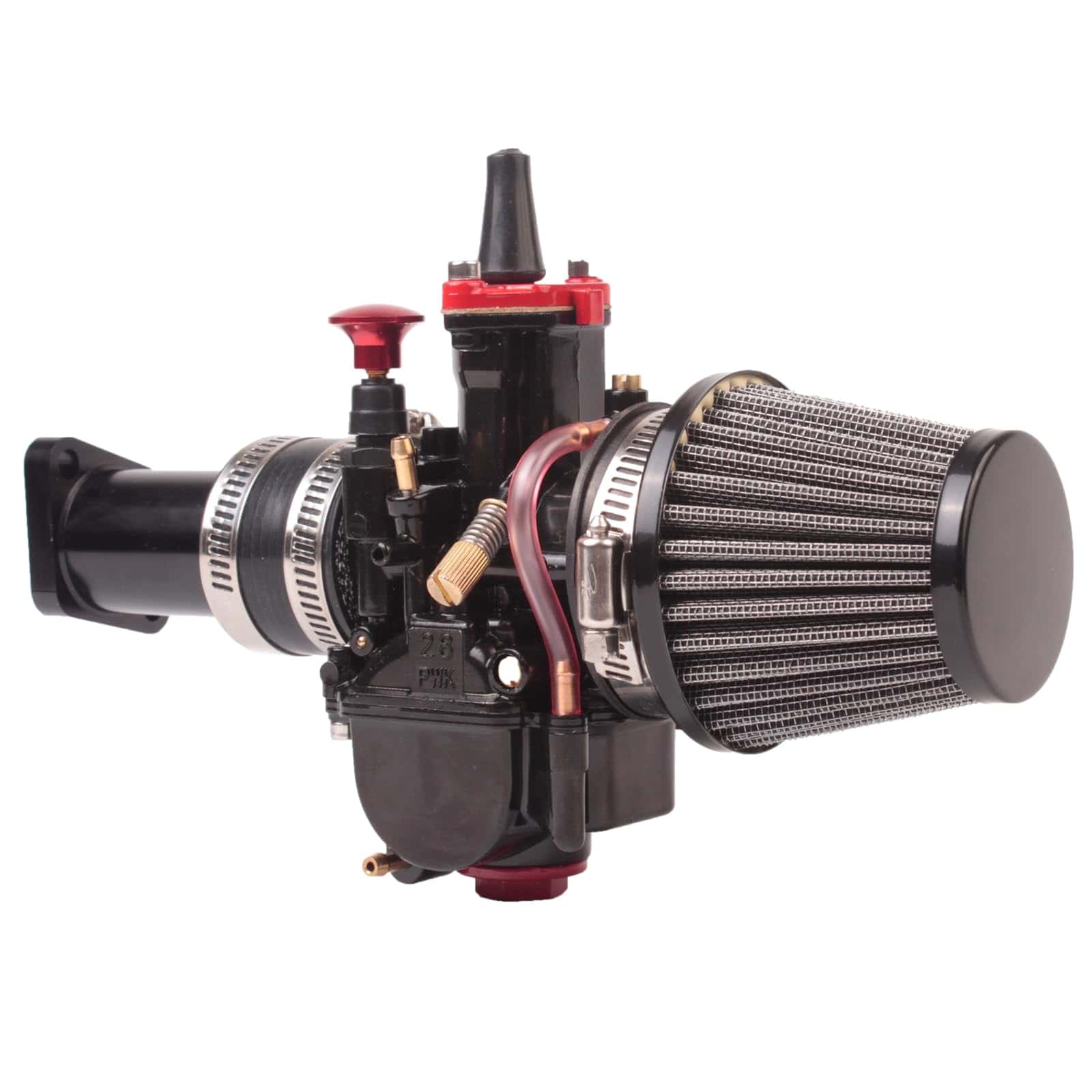 Carburador PWK28 30MM para Predator 196cc -rojo - Imagen 9