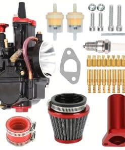 Carburador PWK28 30MM para Predator 196cc -rojo