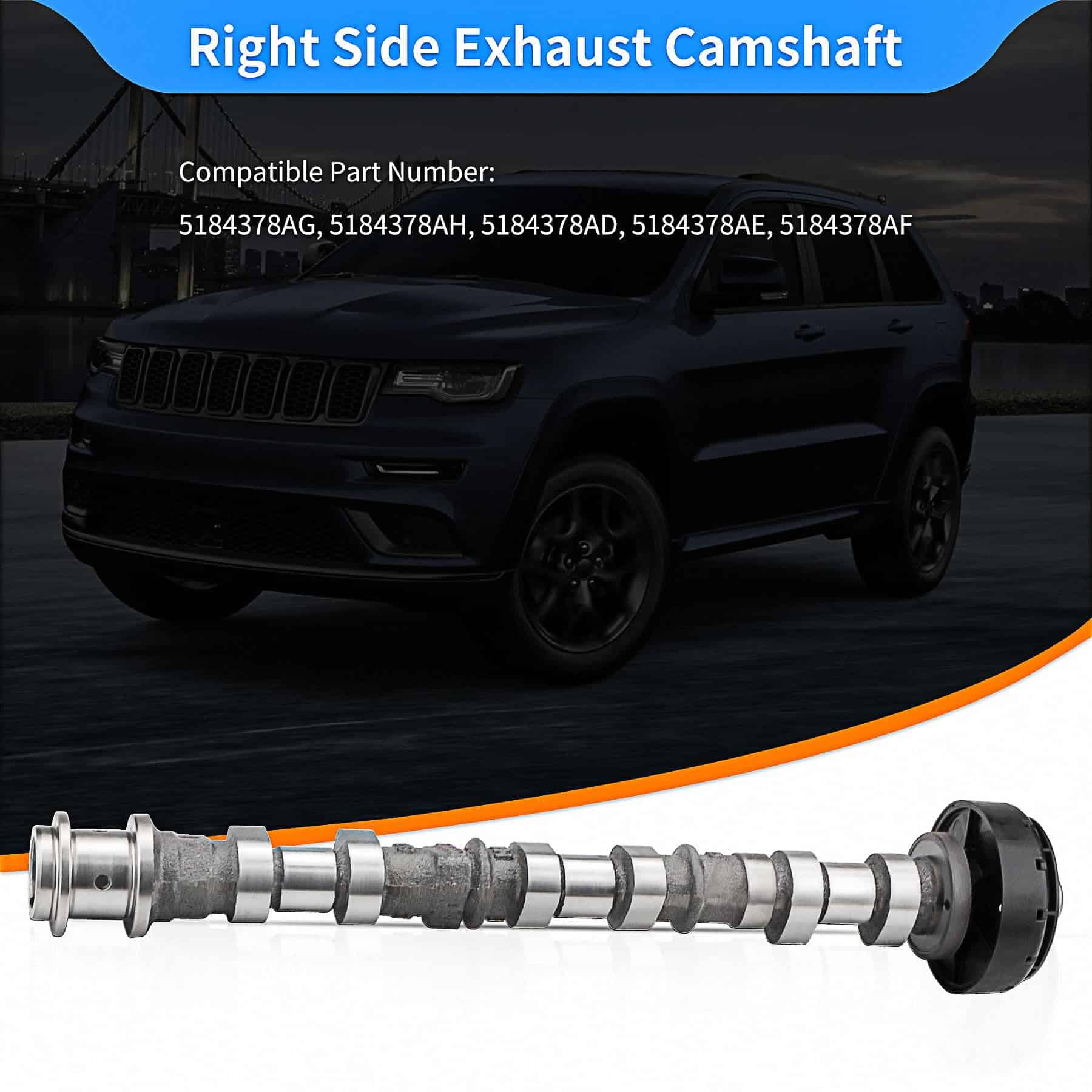 Árbol de Levas de Escape Lado Derecho para 5184378AG - Imagen 8