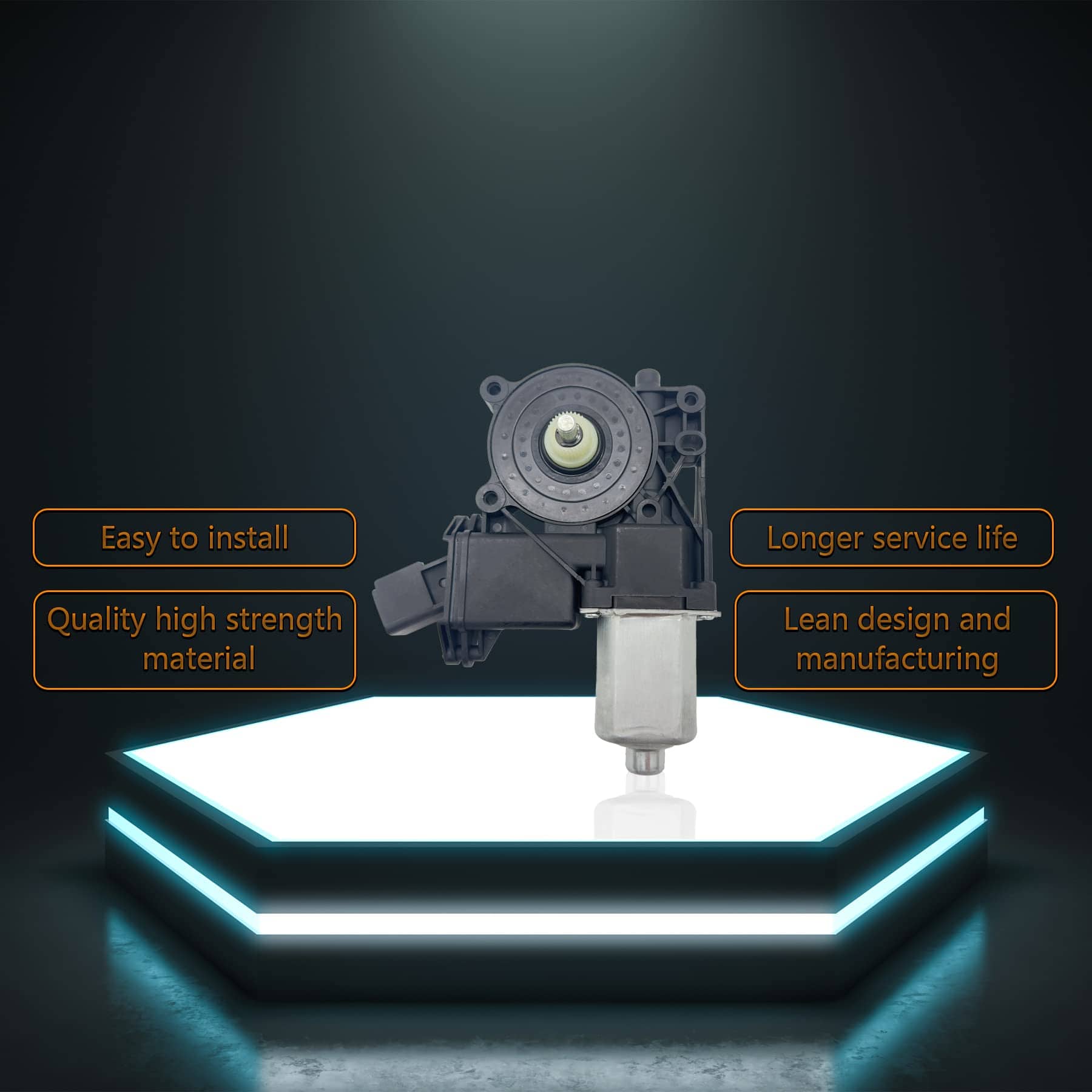 Motor de ventana eléctrico de 7 pines HXHAUTO compatible - Imagen 5