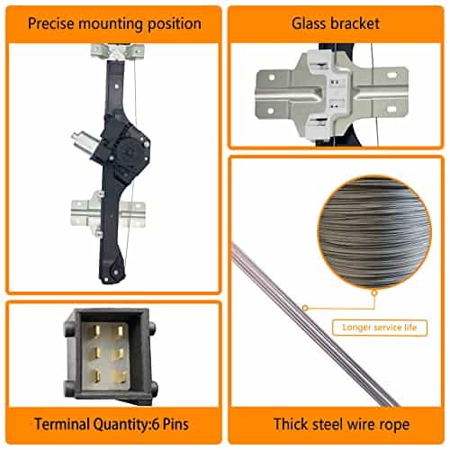Regulador de ventana eléctrico con motor HXHAUTO compatible - Imagen 5