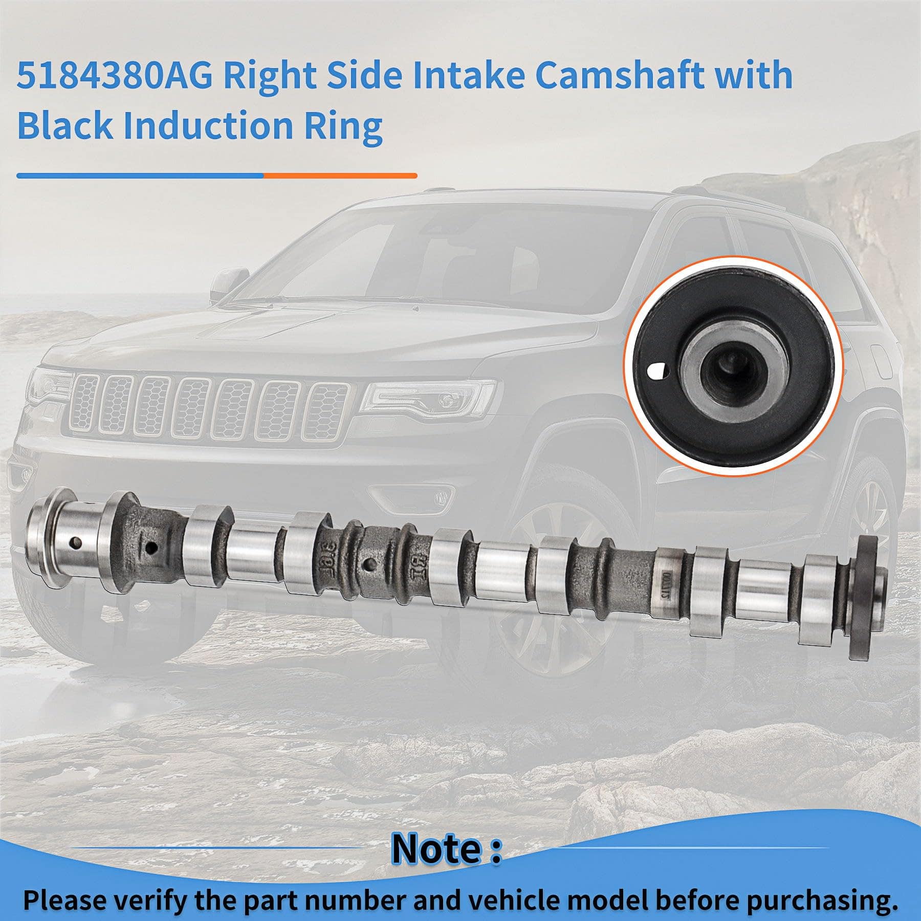 Árbol de Levas de Admisión Lado Derecho para - Imagen 5