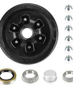 Kit de Tambor de Freno de 12" x 2" con 6 Agujeros y Circulo