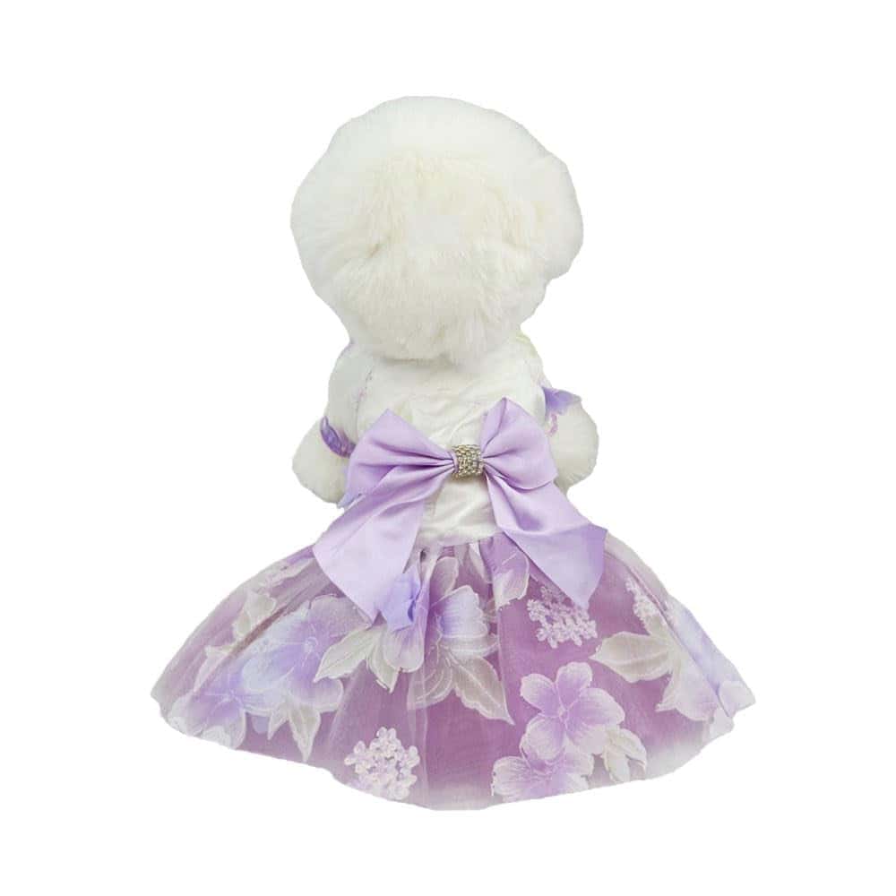 Vestido de Perrito Fespmor Puppy Fancy Flower para Perros