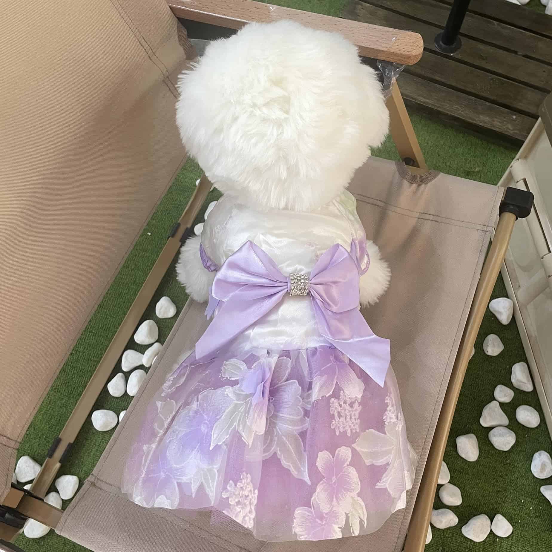 Vestido de Perrito Fespmor Puppy Fancy Flower para Perros - Imagen 3