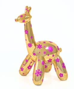 Hucha en Forma de Jirafa con Globos de Dinero Hecha por