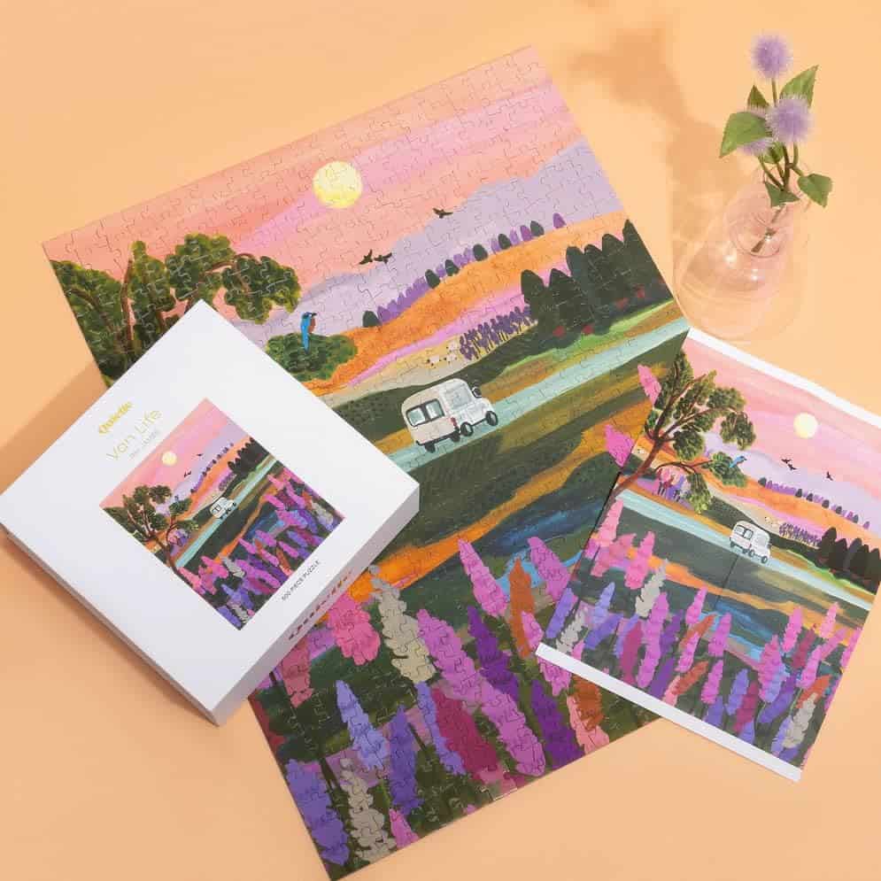 Quiette - Rompecabezas de 500 Piezas | Van Life - - Imagen 4